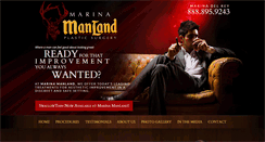 Desktop Screenshot of marinamanland.com